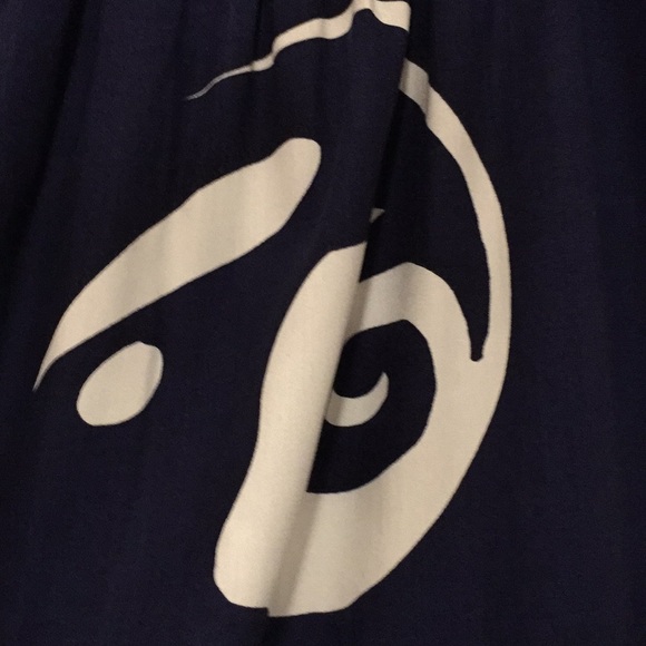 Snappy Turtle strapless Blue cover up beach dress - Picture 2 of 5